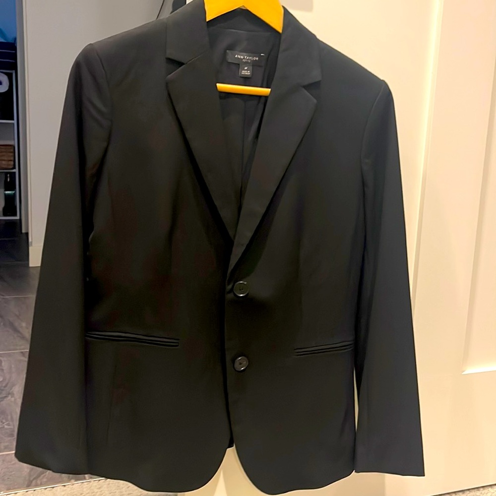 Ann Taylor, suit, jacket, petite, 8P